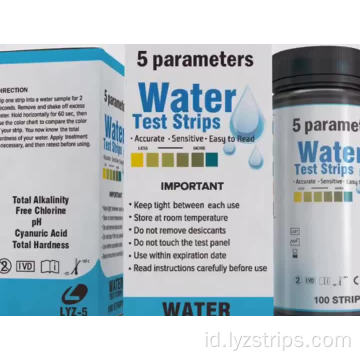 test kit air strip tes air untuk akuarium